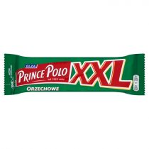 Kraft Kruchy wafelek z kremem orzechowym oblany mleczną czekoladą Prince Polo XXL Orzechowe 50 g