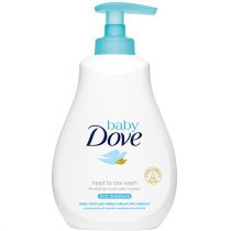 Dove Dove Baby Emulsja nawilżająca do mycia ciała i włosów dla dzieci 400ml