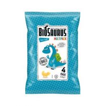 Cibi Chrupki kukurydziane z solą morską bezglutenowe BIO 4x15 - Biosaurus 8588004638617