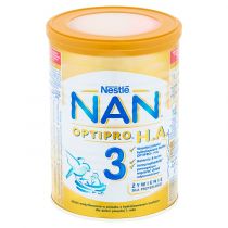 Nestle NAN OPTIPRO H.A. 3 MLEKO MODYFIKOWANE DLA DZIECI POWYŻEJ 1. ROKU 400G