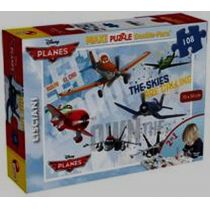 Lisciani Planes puzzle dwustronne maxi 2 in 1