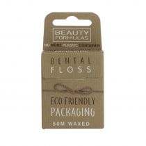 Beauty Formulas Beauty Formulas Eco friendly dental floss ekologiczna woskowana nić dentystyczna 50m