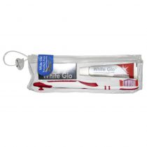 White Glo White Glo zestaw podróżny (pasta + szczoteczka +nić)