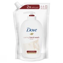 Dove Fine Silk Beauty Cream Wash Mydło w płynie Uzupełnienie 500ml