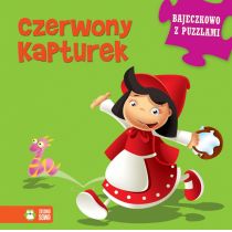 ZIELONA SOWA Czerwony kapturek bajeczkowo z puzzlami