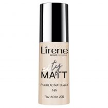 Lirene City Matt, fluid matująco-wygładzający 205 Piaskowy, 30 ml