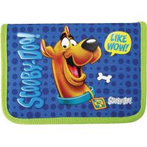 Piórnik 2 klapkowy z wyposażeniem Scooby Doo