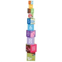 Bigjigs Toys Piramida edukacyjna Farma