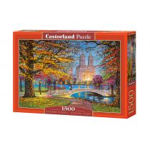 Castorland Puzzle 1500 Autumn Stroll Centtral Park