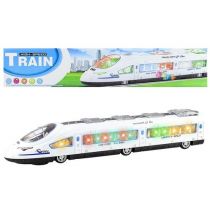 Lean Toys Pociąg na baterie Światło Dziwięk 43cm PENDOLINO