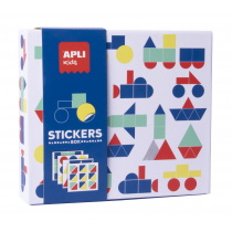 Apli Kids Zestaw z naklejkami Pojazdy
