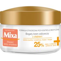 Mixa Bogaty krem odżywczy z 25% olejkiem z wiesiołka do skóry suchej i wrażliwej 50 ml