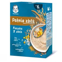 Nestle Gerber Gerber Pełnia zbóż Kaszka 8 zbóż dla niemowląt po 6. miesiącu 180 g 1144091