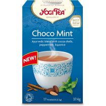 Yogi Tea HERBATKA EKSPRESOWA CHOCO MINT Z KAKAO I MIĘTĄ BIO (17 x 2,2 g) -