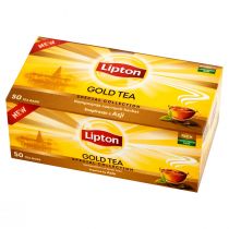 Lipton Gold Tea herbata czarna 50 torebek 75g