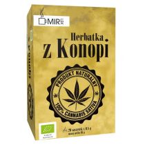 Mir-Lek BIO Herbata z konopi EKO (20 saszetek) Mir-Lek