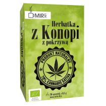 Mir-Lek BIO Herbata z konopi EKO z pokrzywą (20 saszetek) Mir-Lek