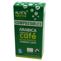 KAWA ARABICA FAIR TRADE BIO 10 KAPSUŁEK DO NESPRESSO - ALTERNATIVA