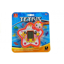 Import LEANToys Gra Elektroniczna Tetris Gwiazdka Czerwona