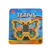 Import LEANToys Gra Elektroniczna Tetris Motyl Żółty