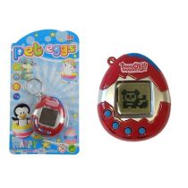 Lean Toys Gra Elektroniczna Tamagotchi Zwierzątko Jajeczko Czerwony