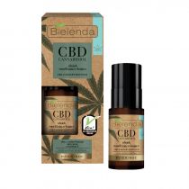 Bielenda CBD CANNABIDIOL OLEJEK NAWILŻAJĄCO-KOJĄCY Z CBD Z KONOPI SIEWNYCH CERA SUCHA / WRAŻLIWA 15ML