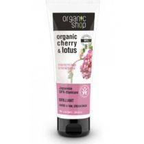 Organic Shop Organic Shop Organic Cherry & Lotus kremowy balsam do rąk i paznokci 75ml