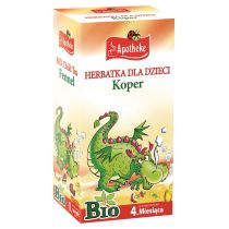 APOTHEKE HERBATKA DLA DZIECI - KOPER BIO 20 x 1,5 g -