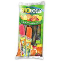 BIO LOLLY (lody do zamrożenia) Lody wodne do zamrożenia BIO - Bio Lolly - 10x40ml BP-8002267002676