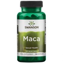 Swanson, Usa Maca 500 mg - suplement diety 100 kaps.