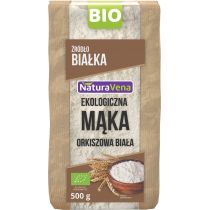 NaturAvena MĄKA ORKISZOWA BIAŁA EKO 500G