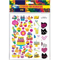 Naklejki ozdobne mix 80496