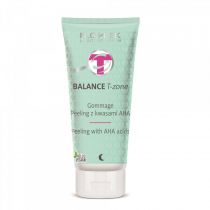 Flos Lek Balance T-Zone Gommage 125 ml Peeling z kwasami AHA do cery mieszanej Lek