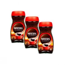 Nescafe Classic Kawa rozpuszczalna Zestaw 3 x 200 g