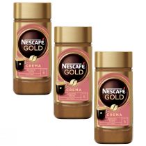 Nescafe Gold Crema Kawa rozpuszczalna Zestaw 3 x 200 g