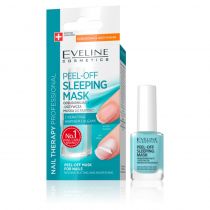 Eveline Nail Therapy, odbudowująco-odżywcza maska do paznokci peel-off, 12 ml