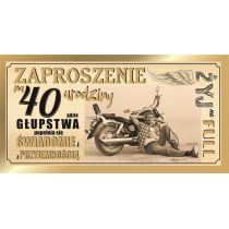 AB Card AB Card Zaproszenie Urodziny Z59 10 szt 440028