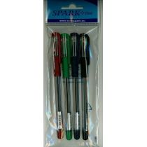 SPARK LINE Długopis Carlo 0,7mm 4 kolory SPARK LINE