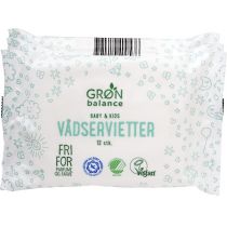 GRON BALANCE (kosmetyki, środki czystości) Chusteczki nawilżane podróżne 3 x 12 szt - gron balance BP-5701410400576
