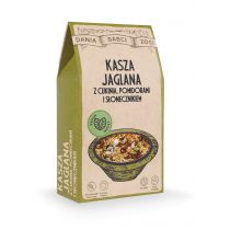 Kasza jaglana z cukinią, pomidorami i słonecznikiem 250 g Dania Babci Zosi