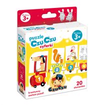 Czuczu Puzzle cyferki 3+