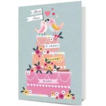 Karnet Ślub K B6-1873 Nowa