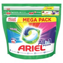 Ariel Kapsułki do prania All in One Power Color 66 szt 34022091