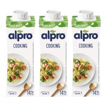 Alpro Kulinarne sojowe Cooking - alternatywa śmietany Zestaw 3 x 250 ml