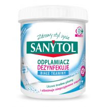 SANYTOL SANYTOL Dezynfekujący odplamiacz i wybielacz do prania białego 450 g