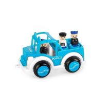 Viking Toys Pojazd jeep Policja z figurkami jumbo