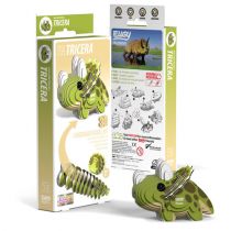 Dinozaur Tricera Eugy Eko Układanka 3D Nowa