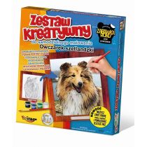 Mirage Hobby Zestaw Kreatywny do malowania Owczarek Szetlan