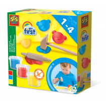 Moja pierwsza ciastolina z narzędziami i foremkami 3 x 90 gr