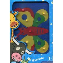 Wader Puzzle edukacyjne motyl